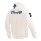 NFL MINNESOTA VIKINGS VARSITY BLUES CHANDAIL À CAPUCHON EN MOLLETON POUR HOMME (LIN)