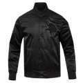 NFL MINNESOTA VIKINGS TRIPLE BLACK BLOUSON EN SATIN POUR HOMME (TRIPLE NOIR HOMME)