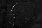 NFL MINNESOTA VIKINGS TRIPLE BLACK BLOUSON EN SATIN POUR HOMME (TRIPLE NOIR HOMME)