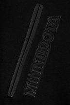 NFL MINNESOTA VIKINGS TRIPLE BLACK MEN'S WOOL VARSITY JACKET (TRIPLE BLACK MEN'S)