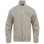 NFL MINNESOTA VIKINGS NEUTRAL BLOUSON EN SERGÉ POUR HOMME (TAUPE)