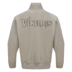 NFL MINNESOTA VIKINGS NEUTRAL BLOUSON EN SERGÉ POUR HOMME (TAUPE)