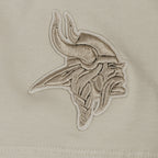 NFL MINNESOTA VIKINGS NEUTRAL T-SHIRT EN JERSEY SIMPLE À COUPE CARRÉE (TAUPE)