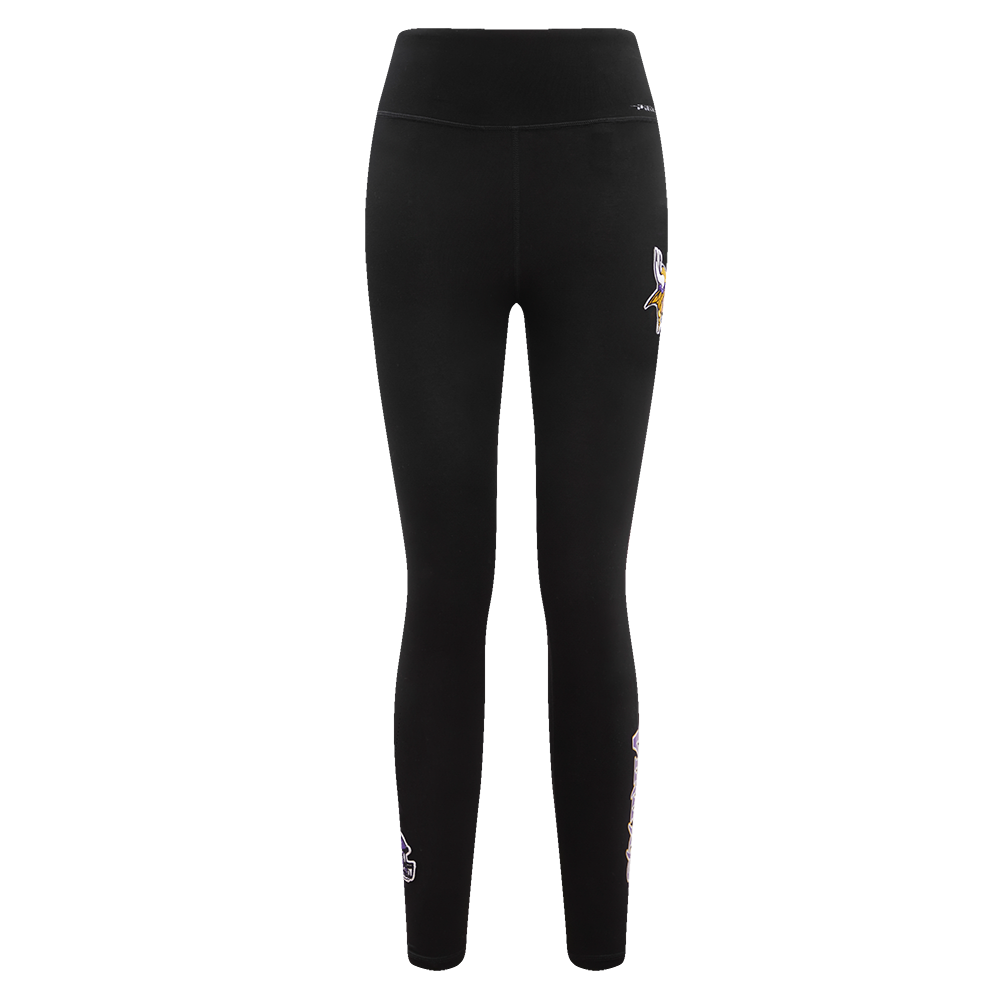 NFL MINNESOTA VIKINGS CLASSIC JERSEY LEGGING (BLACK)