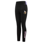 NFL MINNESOTA VIKINGS CLASSIC JERSEY LEGGING (BLACK)