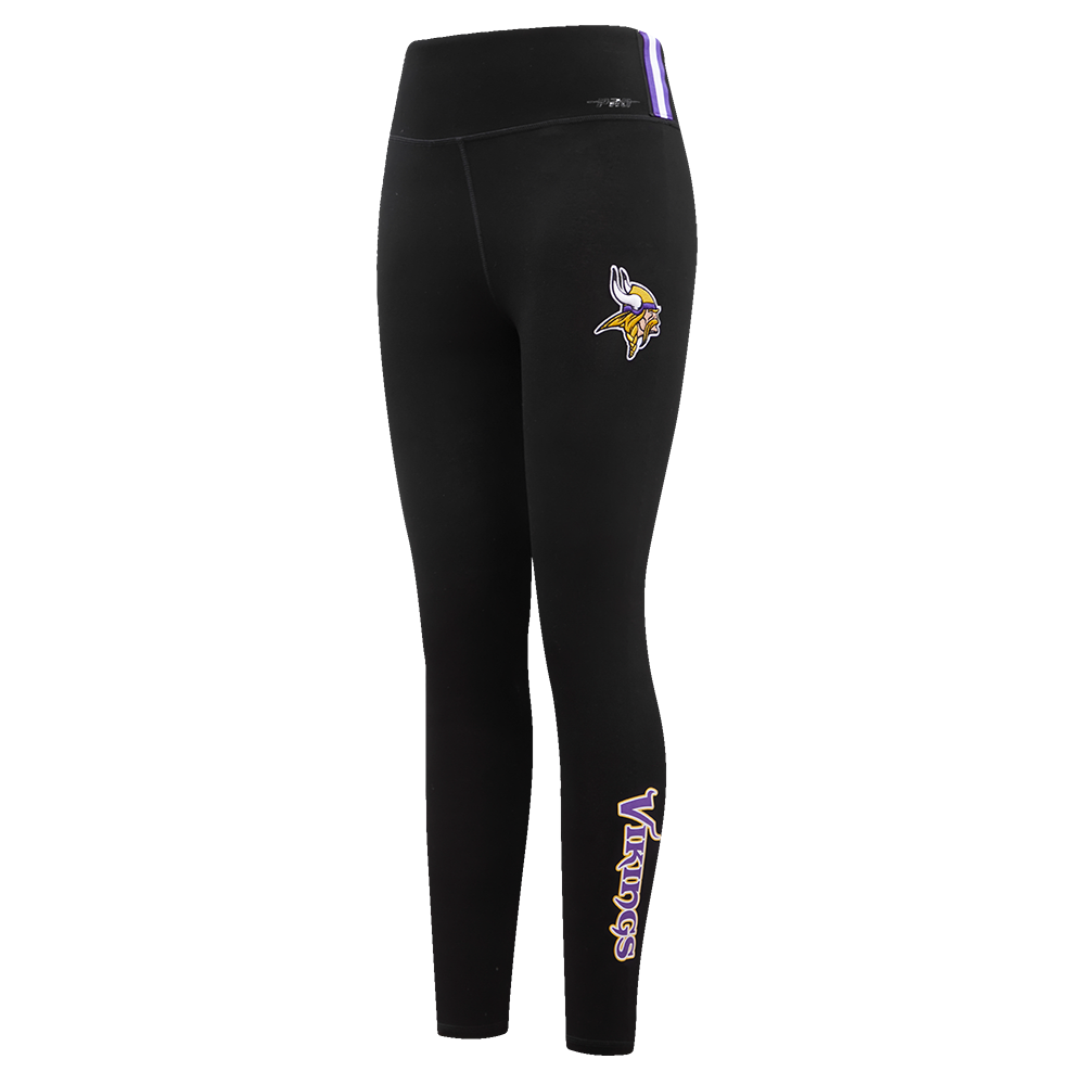 NFL MINNESOTA VIKINGS CLASSIC JERSEY LEGGING (BLACK)