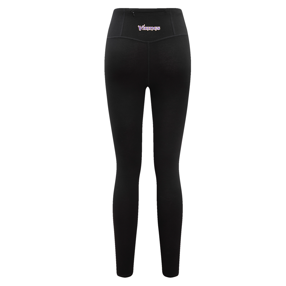 NFL MINNESOTA VIKINGS CLASSIC JERSEY LEGGING (BLACK)