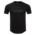 NFL NEW YORK GIANTS TRIPLE BLACK TEE (TRIPLE BLACK)