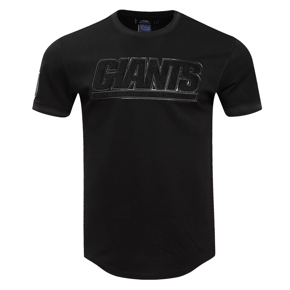 NFL NEW YORK GIANTS TRIPLE BLACK TEE (TRIPLE BLACK)