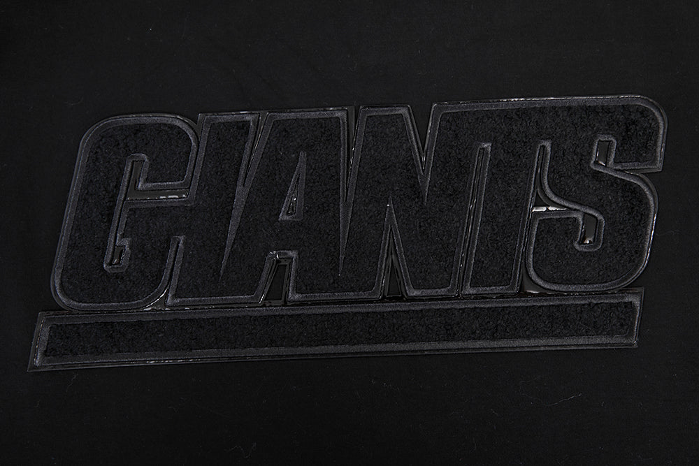 NFL NEW YORK GIANTS TRIPLE BLACK TEE (TRIPLE BLACK)