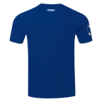 NFL NEW YORK GIANTS OLD ENGLISH T-SHIRT POUR HOMME (BLEU DODGER)