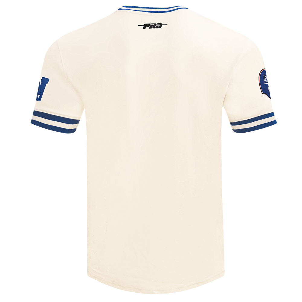 NFL NEW YORK GIANTS RETRO CLASSIC MEN'S TEE (EGGSHELL/DODGER BLUE)