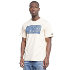 NFL NEW YORK GIANTS VARSITY BLUES T-SHIRT EN JERSEY SIMPLE POUR HOMME (LIN)