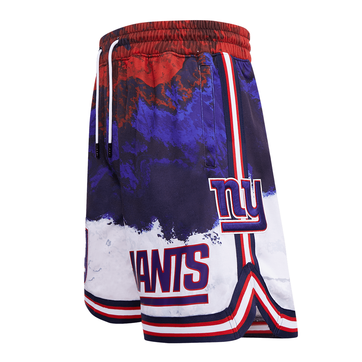 NFL NEW YORK GIANTS PRO TEAM MEN'S SHORT DIP DYE (RED/WHITE/BLUE)