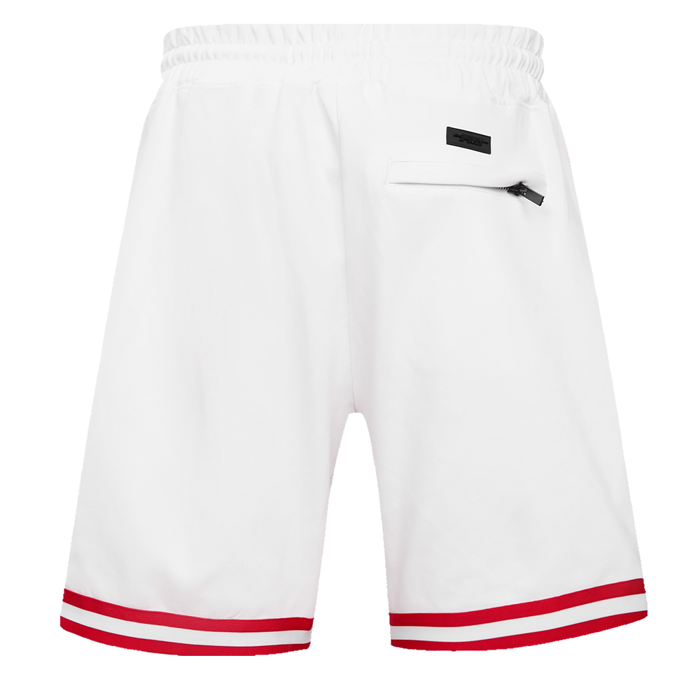 NFL NEW YORK GIANTS CLASSIC CHENILLE SHORT EN MAILLE DOUBLE POUR HOMME (BLANC)