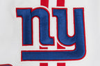 NFL NEW YORK GIANTS CLASSIC CHENILLE SHORT EN MAILLE DOUBLE POUR HOMME (BLANC)