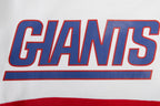 NFL NEW YORK GIANTS CLASSIC CHENILLE SHORT EN MAILLE DOUBLE POUR HOMME (BLANC)