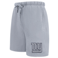NFL NEW YORK GIANTS NEUTRAL SHORT POUR HOMME (GRIS CHINÉ FONCÉ)