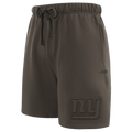 NFL NEW YORK GIANTS NEUTRAL SHORT POUR HOMME (TAUPE FONCÉ)
