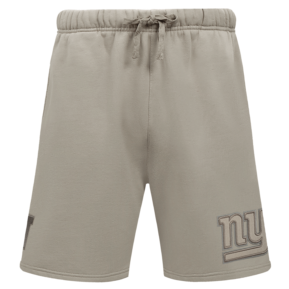NFL NEW YORK GIANTS NEUTRAL MEN'S FLC SHORT (TAUPE)
