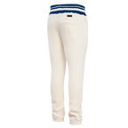 NFL NEW YORK GIANTS RETRO CLASSIC MEN'S FLC SWEATPANT (EGGSHELL/DODGER BLUE)