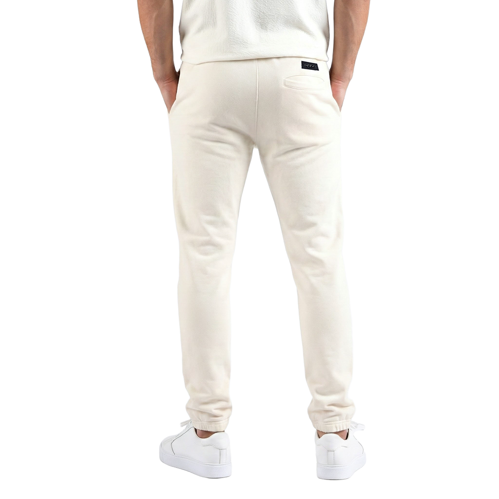 NFL NEW YORK GIANTS RETRO CLASSIC MEN'S FLC SWEATPANT (EGGSHELL/DODGER BLUE)