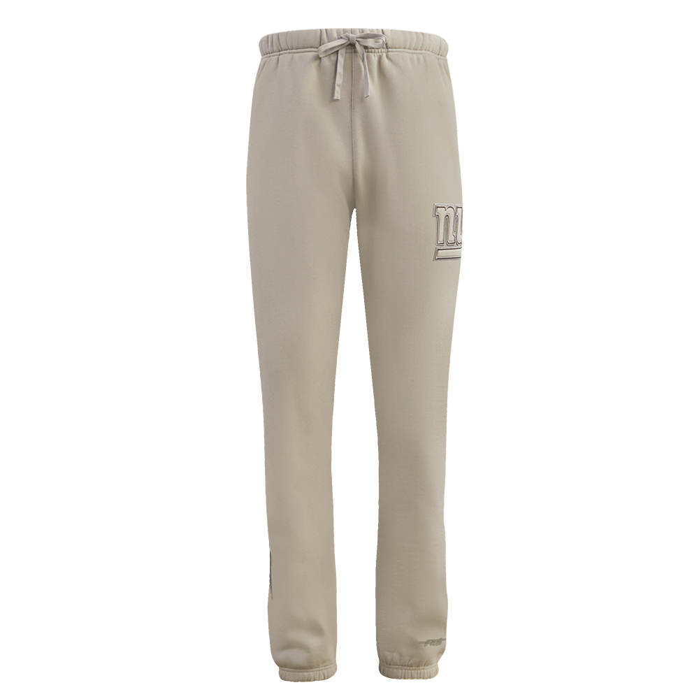 NFL NEW YORK GIANTS NEUTRAL FLEECE SWEATPANT (TAUPE)