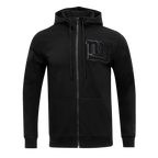 NFL NEW YORK GIANTS TRIPLE BLACK MEN'S DK FZ HOODIE (TRIPLE BLACK)