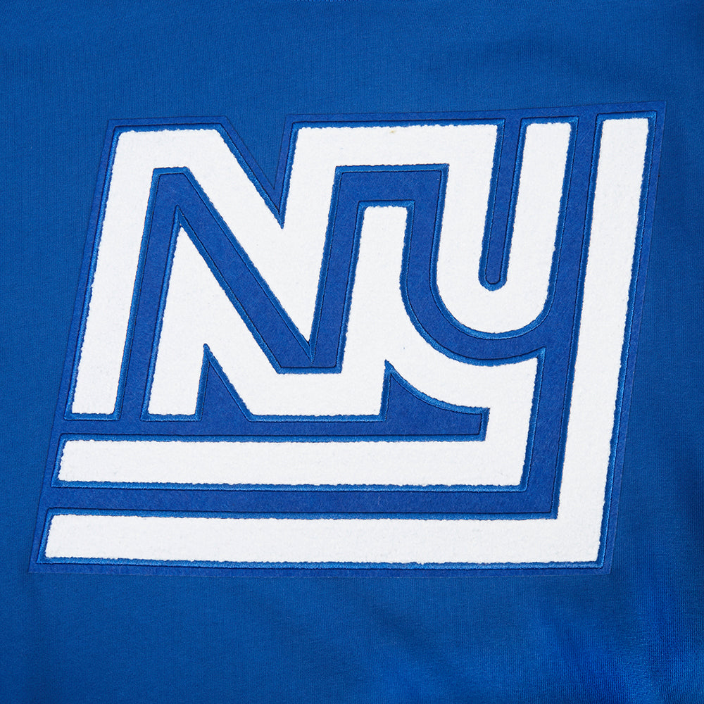 NFL NEW YORK GIANTS RETRO CLASSICS CHANDAIL À CAPUCHON POUR HOMME (BLEU DODGER)