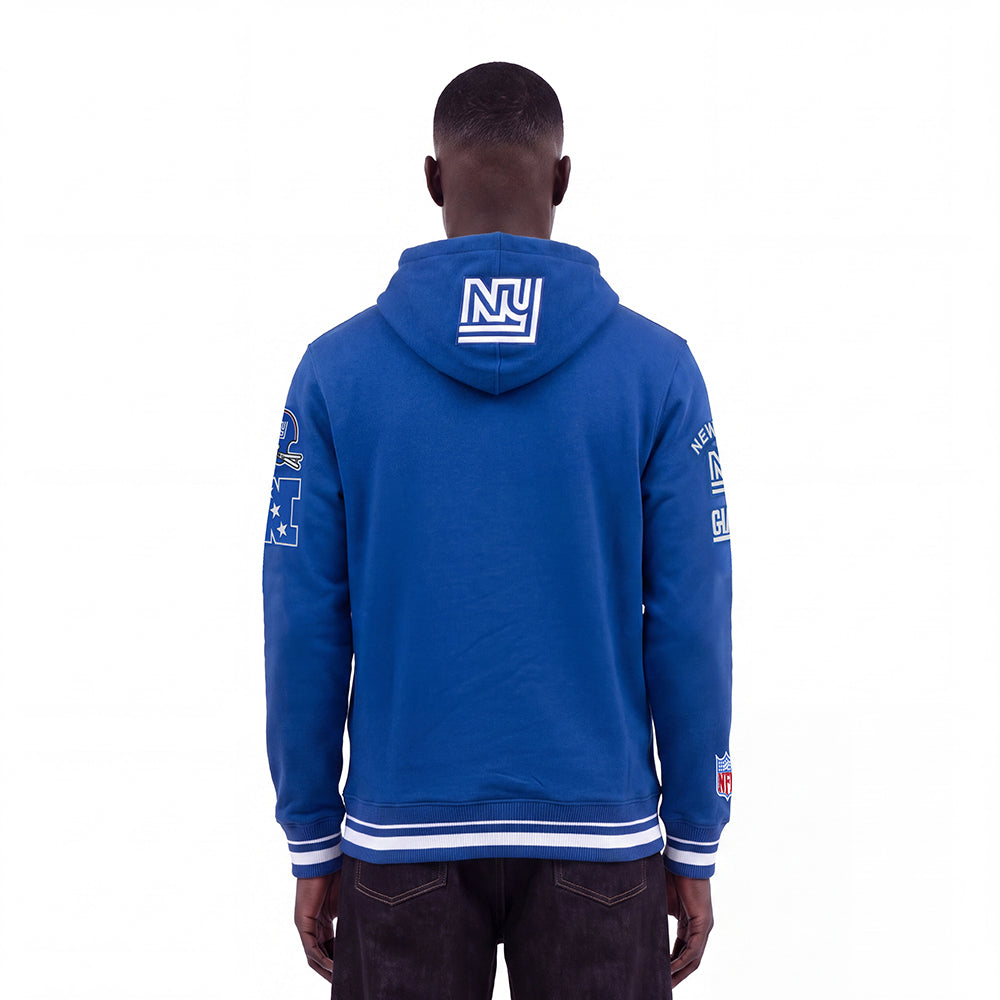 NFL NEW YORK GIANTS RETRO CLASSICS MEN'S PULLOVER HOODIE (DODGER BLUE)