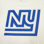NFL NEW YORK GIANTS RETRO CLASSICS MEN'S SWEATSHIRT (EGGSHELL/DODGER BLUE)