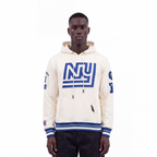NFL NEW YORK GIANTS RETRO CLASSICS MEN'S SWEATSHIRT (EGGSHELL/DODGER BLUE)
