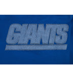 NFL NEW YORK GIANTS VARSITY BLUES CHANDAIL À CAPUCHON (BLEU DODGER)