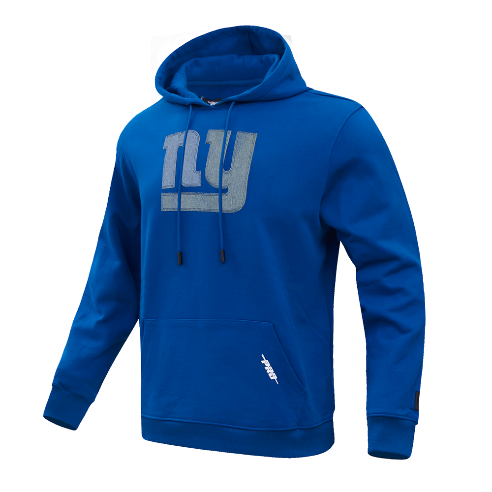 NFL NEW YORK GIANTS VARSITY BLUES CHANDAIL À CAPUCHON (BLEU DODGER)