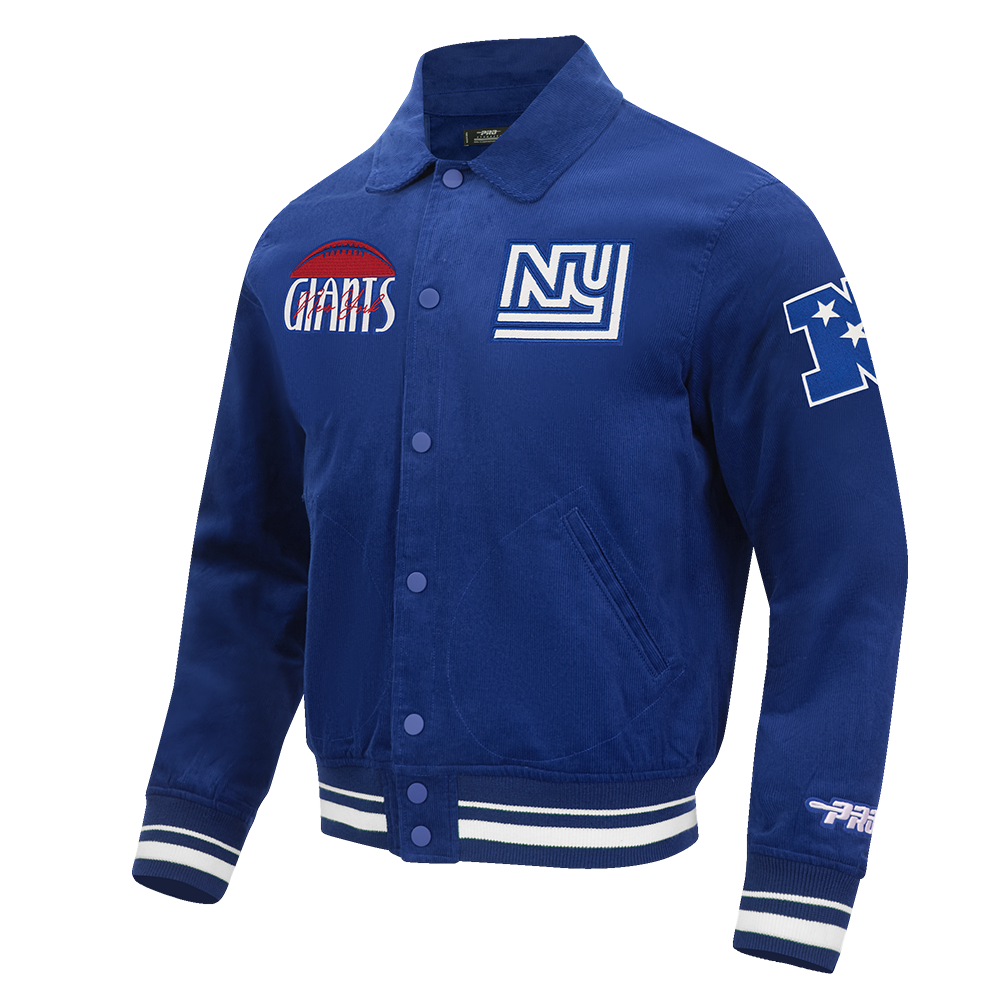 NFL NEW YORK GIANTS ORIGINAL PLAYERS MEN'S JACKET (DODGER BLUE)