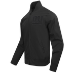 NFL NEW YORK GIANTS NEUTRAL MEN'S  TWILL JACKET (BLACK)