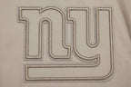 NFL NEW YORK GIANTS NEUTRAL MEN'S  TWILL JACKET (TAUPE)