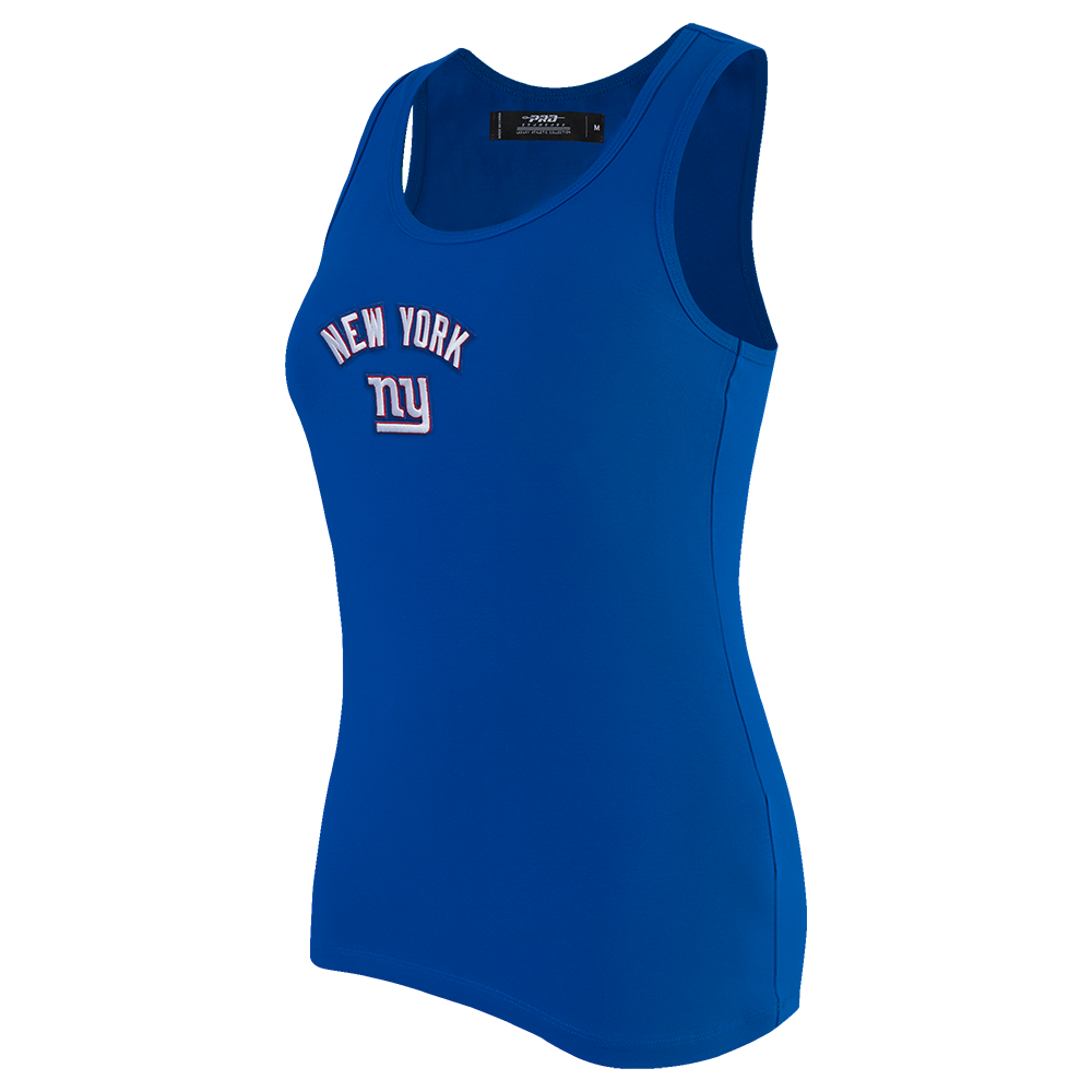 NFL NEW YORK GIANTS CLASSIC WOMEN'S RELAXED FIT RACERBACK (DODGER BLUE)