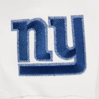 NFL NEW YORK GIANTS VARSITY BLUES WOMEN'S FLC CREWNECK (LINEN)