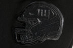NFL NEW YORK GIANTS TRIPLE BLACK WOMEN'S FLC CREWNECK (TRIPLE BLACK WOMEN'S)