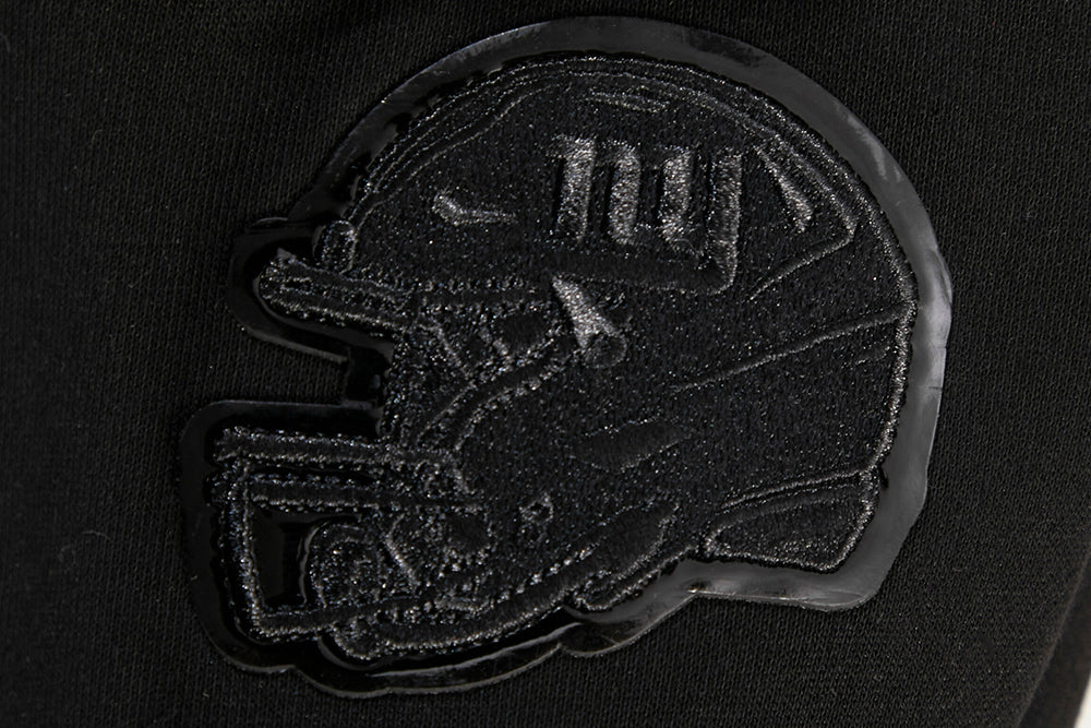 NFL NEW YORK GIANTS TRIPLE BLACK WOMEN'S FLC CREWNECK (TRIPLE BLACK WOMEN'S)