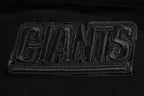 NFL NEW YORK GIANTS TRIPLE BLACK WOMEN'S FLC CREWNECK (TRIPLE BLACK WOMEN'S)