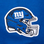 NFL NEW YORK GIANTS STANDARD FIT WOMEN'S FLEECE HOODIE (DODGER BLUE)