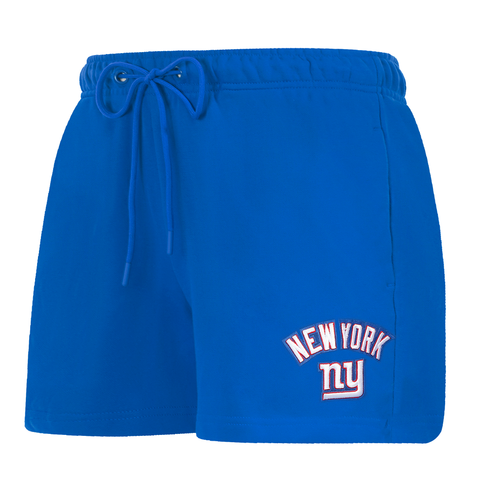NFL NEW YORK GIANTS CLASSIC WOMEN'S FLEECE SHORT (DODGER BLUE)