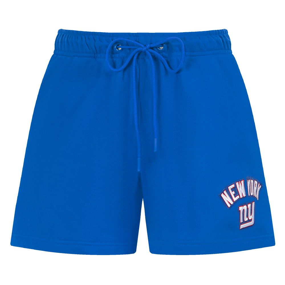 NFL NEW YORK GIANTS CLASSIC WOMEN'S FLEECE SHORT (DODGER BLUE)
