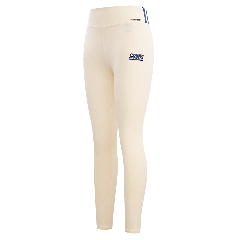 NFL NEW YORK GIANTS RETRO CLASSIC LEGGING EN JERSEY POUR FEMME (COQUILLE D'ŒUF)