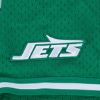 NFL NEW YORK JETS SCRIPT TAIL CHEMISE BOUTONNÉE EN FILET POUR HOMME (VERT KELLY)