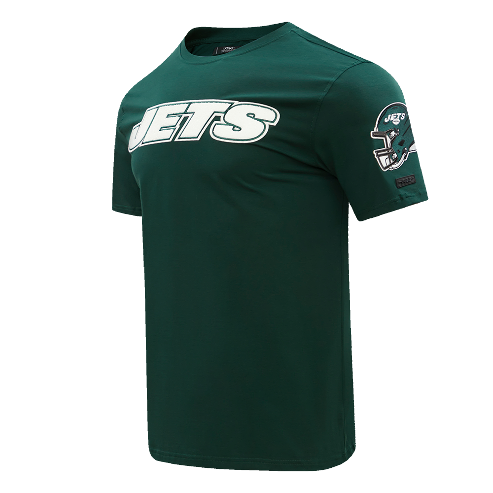 NFL NEW YORK JETS CLASSIC CHENILLE MEN'S TEE (FOREST GREEN)