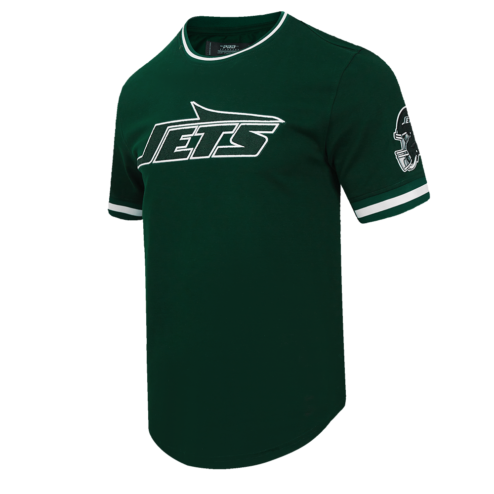 NFL NEW YORK JETS CLASSIC CHENILLE MEN'S TEE (FOREST GREEN)