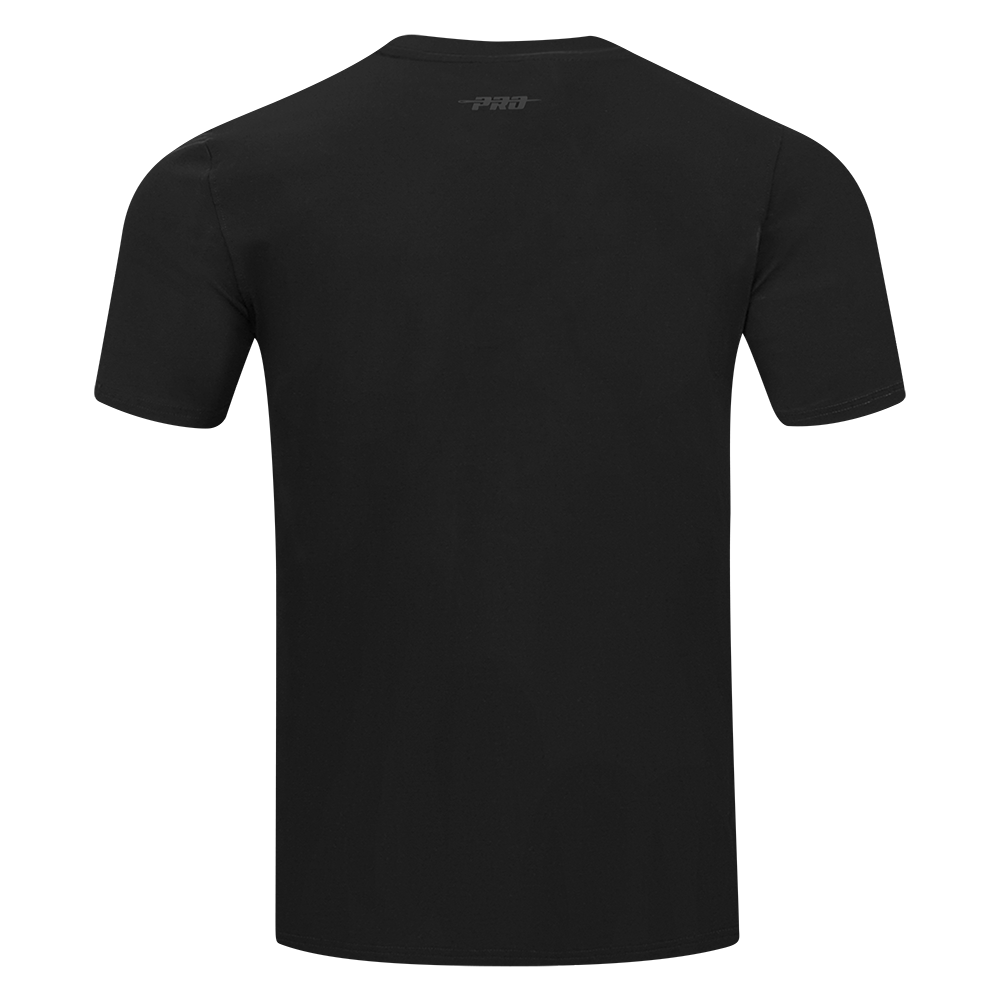 NFL NEW YORK JETS TRIPLE BLACK T-SHIRT EN JERSEY SIMPLE POUR HOMME (NOIR)